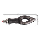 4 Piscas Seta De Moto Led Flecha Cristal Esportiva Universal