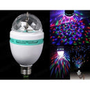 Lâmpada Led Colorido Globo Giratório Rgb Para Festas Bailes 110V/220V