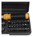 Jogo Soquetes Articulável 41 Pçs Kit Ferramentas Bits Chave