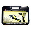 Parafusadeira Furadeira + Motossera A Bateria 25v Nakasaki