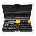 Jogo Soquetes Articulável 41 Pçs Kit Ferramentas Bits Chave