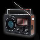 Radio Antigo Para Levar Zona Rural Pesca E Casa Usb Bluetoot