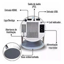 Mini Projetor 4K Wifi Bluetooth Hy300