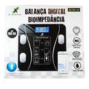 Balança Bioimpedância Bluetooth Vidro Temperado 180kg