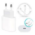 Fonte Turbo 20w Cabo Iphone 8 13 | Alfashop