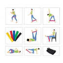 Kit 5 Mini Bands Elástica Treino Funcional | Alfashop