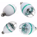 Lâmpada Led Colorido Globo Giratório Rgb Para Festas Bailes 110V/220V