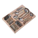 Jogo Talheres Inox Luxo Dourado | Alfashop