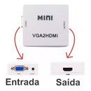 Conversor VGA HDMI Com Áudio P2 | Alfashop