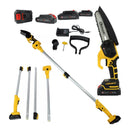 Moto Serra A Bateria Cabo Extenso Mini Serra Elétrica 1000w