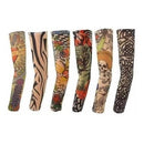 Kit 6 Manga Perna Braço Tatoo | Alfashop