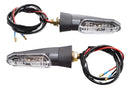 Kit 4 Pisca Led Seta Cb 250 Twister Modelo Parafuso Preto