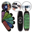 Mini Teclado Controle Sem Fio Para Smart Tv Tv Box Pc