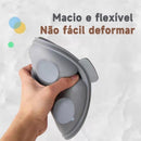 Novo Kit 8 Peças E Talheres De Silicone Para Bebês E Crianças