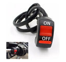 10 Botões Interruptores On/ Off Farol Auxiliar Milha Moto