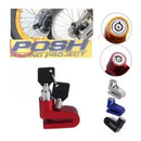 Trava Disco Moto Anti Furto Proteção Cadeado Freio Universal Alfa.shop