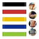 Kit 5 Mini Bands Elástica Treino Funcional | Alfashop