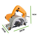 Serra Mármore Profissional 1680W 12000RPM - Cortadora de Piso Potente - Bivolt 110/220V
