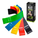 Kit 5 Mini Bands Funcional - Elástica Thera Band Loop Alfa.shop