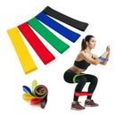 Kit 5 Faixas Elásticas Resistência Treino | Alfashop
