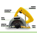 Serra Mármore Profissional 1680W 12000RPM - Cortadora de Piso Potente - Bivolt 110/220V