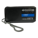 Rádio Am/fm Lelong Rádio Portátil Lelong Portátil bolso analógico portátil cor preto