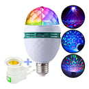 Lâmpada LED Globo Rotativa Festa | Alfashop