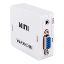 Conversor VGA HDMI Com Áudio P2 | Alfashop