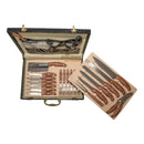 Kit Churrasco Faqueiro 25 Pcs Maleta | Alfashop