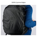 Capa Chuva Impermeável Para Mochila De Até 50 Litros