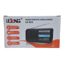 Rádio Am/fm Lelong Rádio Portátil Lelong Portátil bolso analógico portátil cor preto