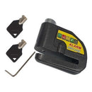 Trava Cadeado Disco Freio Alarme | Alfashop