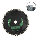 Disco Para Roçadeira Com Dentes De Corrente Motosserra