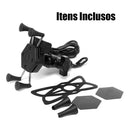 Suporte Celular Moto Carregador USB II | Alfashop