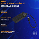 Hub Usb 3.0 4 Portas Expansor Rápido 5 Gbps Alta Velocidade