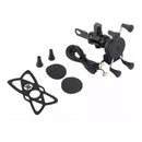 Suporte Celular Garrinha Moto USB | Alfashop