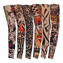 Kit 3 Pares Variados Manguito Tatuagem Ciclismo Bike Moto