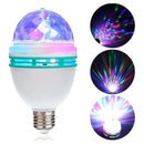 Lâmpada Led Colorido Globo Giratório Rgb Para Festas Bailes 110V/220V