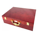 Kit De Faqueiro E Talheres Com 84 Peças Champs Elysees Cor Vermelho