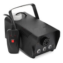 Maquina De Fumaça 600w 3 Leds Rgb Com Controle Cor Preto 110V