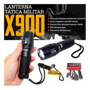 Lanterna Tática Militar X900 Holofote | Alfashop
