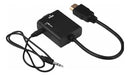 Cabo Conversor HDMI VGA com Áudio P2 | Alfashop