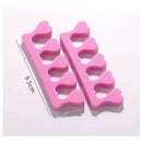KIT 24 Unidades Separador de Dedos para Manicure / Pedicure