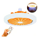 Ventilador De Teto Com Lâmpada Led Com Controle Remoto 3 Mod Diâmetro 230 Mm