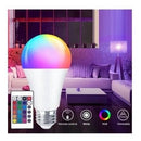Lâmpada LED Bulbo Rgb 3w Controle | Alfashop