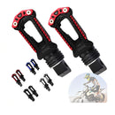 Pedaleira Moto Pedal Traseira Sport Universal Alumínio