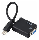Cabo Conversor HDMI VGA com Áudio P2 | Alfashop