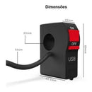 Botão Carregador USB Interruptor Moto | Alfashop
