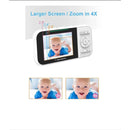 Baby Monitor Scb43 Baba Eletrônica Com Monitor 110v/220v Cor Branco