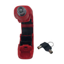 Trava moto caps lock antifurto para manopla punho universal